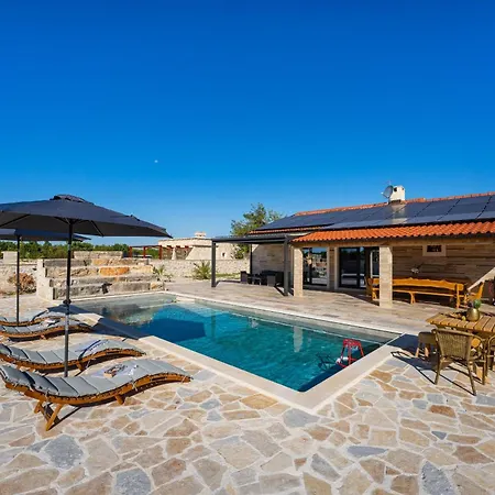 My Dalmatia - Indy With Private Heated Pool Сasa de vacaciones Sopot (Zadar)